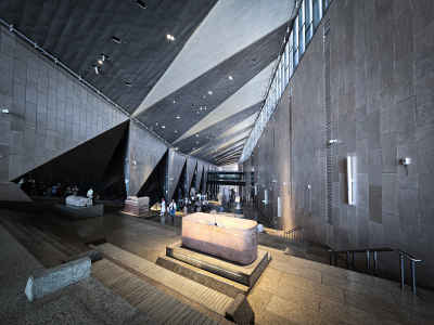 Grand Egyptian Museum Interior Hall, Giza