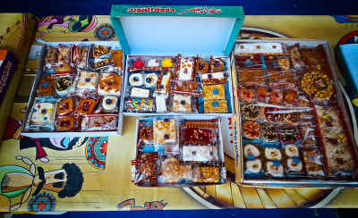 Moulid Sweets Display Stall, Al-Abbaseya Cairo