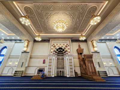 Al-Fattah Al-Aleem Mosque Prayer Hall, New Administrative Capital
