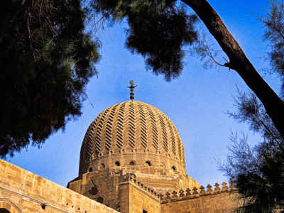 Sultan Faraj Ibn Barquq Mosque Dome, Mamluk Cairo