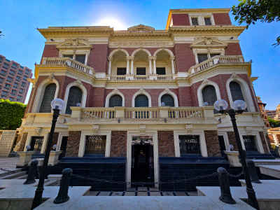 Aisha Fahmy Palace Exterior Facade, Zamalek Cairo