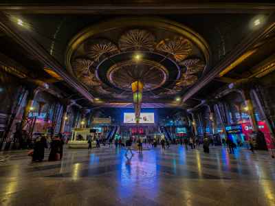 Ramses Station Main Hall Interior, Cairo