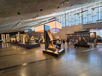 Grand Egyptian Museum Interior Hall, Giza