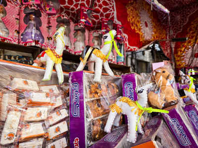 Halawet El Nabi Sweet Shop Stall, Al-Abbaseya Cairo