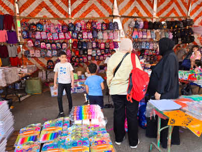 School Supplies Market Stall, Al-Abbaseya Cairo