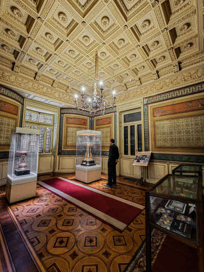 Royal Jewelry Museum Ornate Hall Alexandria Egypt