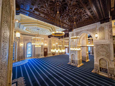 Masjid Misr Interior, New Administrative Capital Cairo