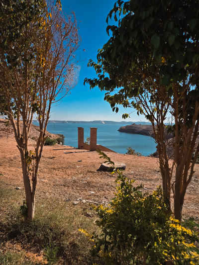 Lake Nasser View from Abu Simbel, Aswan