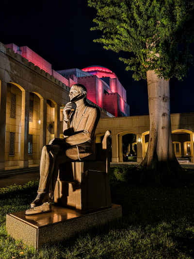 Dr. Mohamed Abdel Wahab Statue, Cairo Opera House