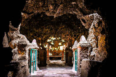 Al-Gabalaya Grotto Interior, Fish Garden Cairo