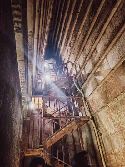 Interior Staircase Inside Dahshur Pyramid, Giza