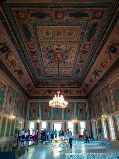 Manial Palace Reception Hall Interior, Cairo