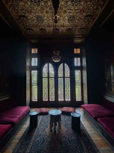 Fireplace Hall Interior, Prince Mohamed Ali Palace Cairo