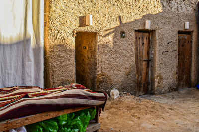 Ancient Shali Fortress Ruins Interior, Siwa Oasis