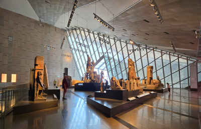 Grand Egyptian Museum Interior Hall, Giza