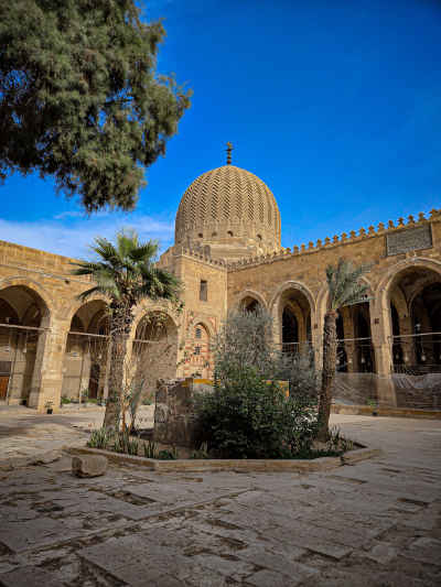 Sultan Faraj Ibn Barquq Mosque Courtyard, Cairo