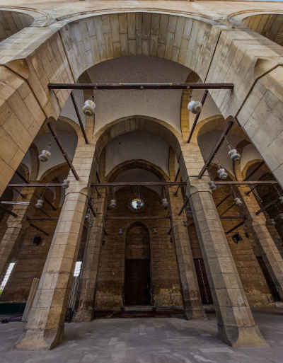 Sultan Faraj Ibn Barquq Mosque Interior, Mamluk Cairo