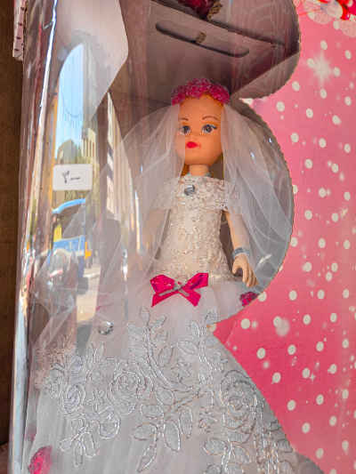 Bride Doll Moulid Display, Al-Abbaseya Cairo