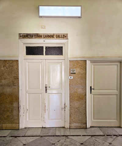 Camera Comm. Carmine Gallo Room Door, Italian Hospital Cairo