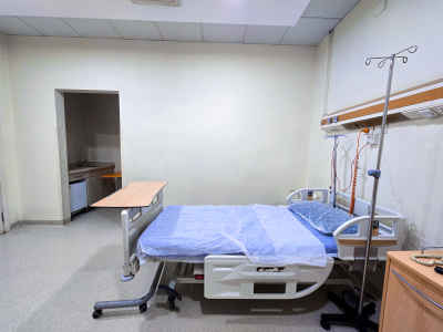 Empty Hospital Room with Medical Bed, Abbassia Cairo