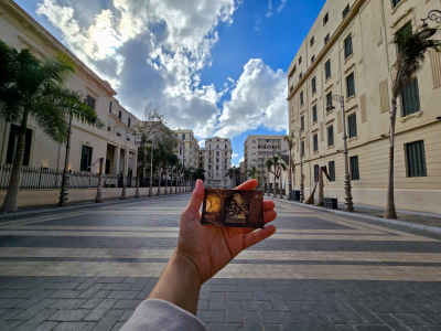 Street in Front of Greco-Roman Museum, Alexandria