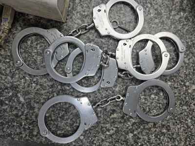 Police Handcuffs on Surface, Al-Zahir Cairo