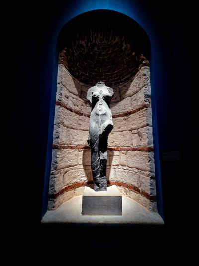 Greco-Roman Statue Display, Alexandria Museum