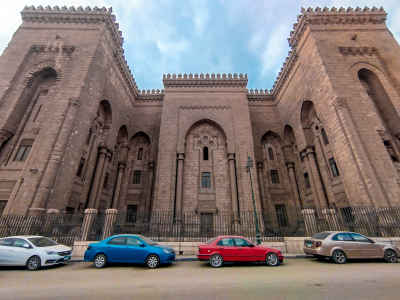 Al-Rifai Mosque Exterior Facade, Cairo