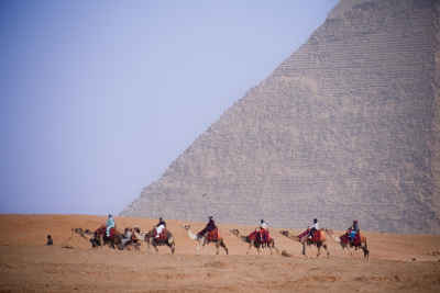 Camel Ride Tour at Giza Pyramids, Egypt