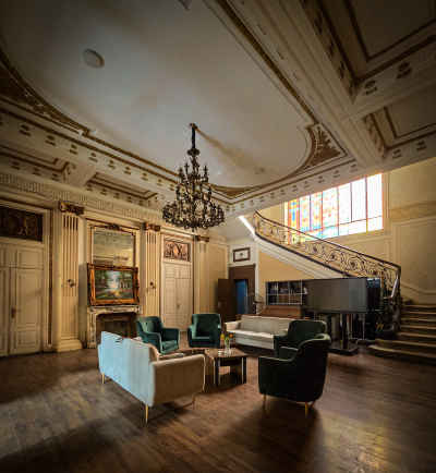 Fahmy Palace Interior Hall, Tahrir Cairo