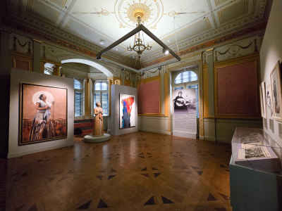 Aisha Fahmy Palace Art Gallery Interior, Zamalek Cairo