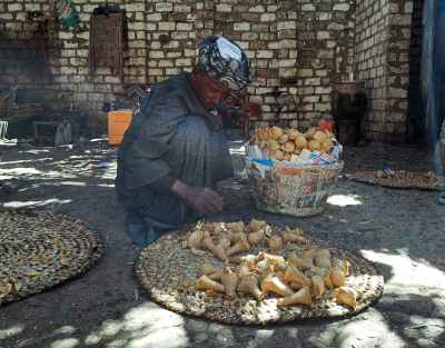 Inspecting Freshly Made Jallab
