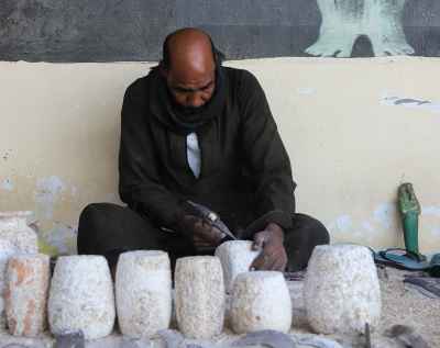 Alabaster Workshop in Al-Qurna, Luxor