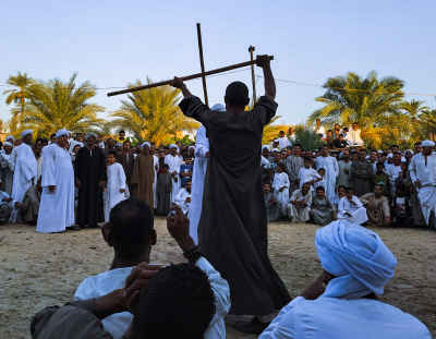 Tahtib Stick Dance Performance, Moulid Festival Qena