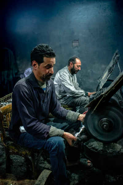 Traditional Egyptian Hookah Workshop – Handmade “Shisha” Craftsmanship