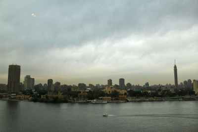 Cairo Skyline and Nile River View