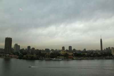 Cairo Skyline and Nile River View 2