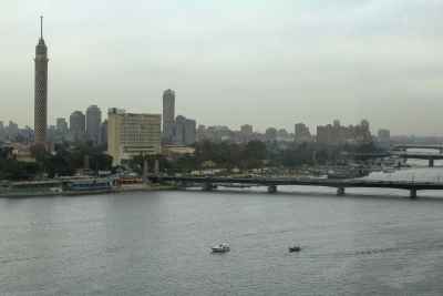 Cairo Tower and Nile River View 2