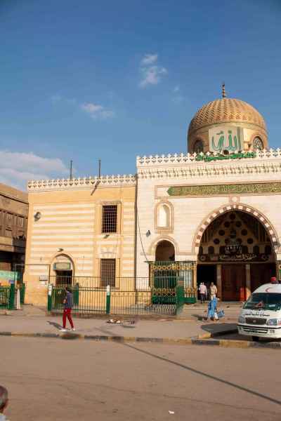 Sayyeda Nafisa Mosque Golden Dome, Historic Cairo