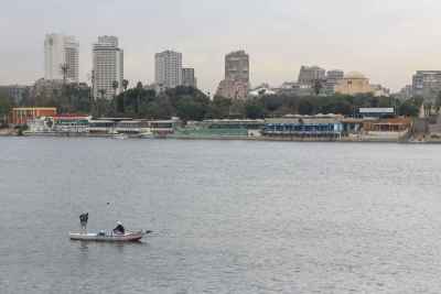 Fishermen on the Nile, Cairo