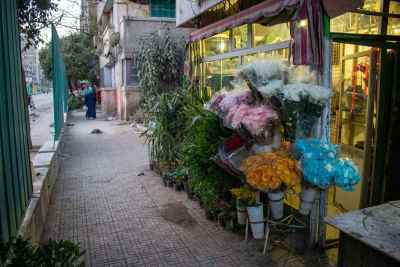 Flower Shop on Sudan Street, Giza Cairo