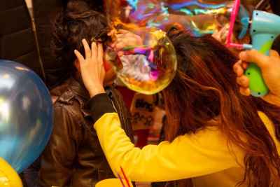 Face Painting and Soap Bubbles at Cairo Children's Event