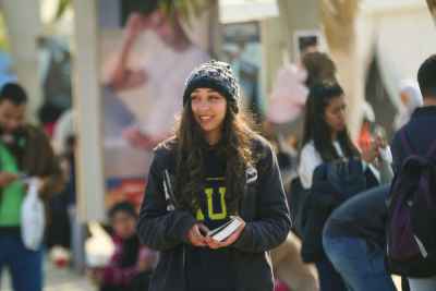 Happy Girl at Cairo International Book Fair 2017