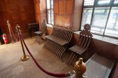 Antique Wooden Chairs Display, Gayer-Anderson Museum Cairo