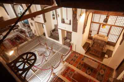 Gayer-Anderson Museum Interior Courtyard Overhead View, Cairo