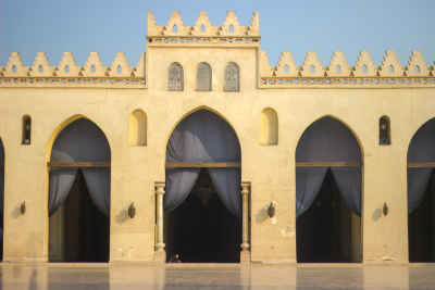 Al-Hakim Mosque Facade, Islamic Cairo, Egypt