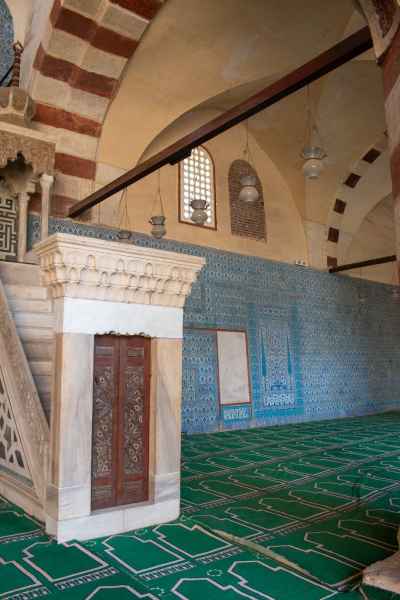 Minbar of the Blue Mosque (Amir Aqsunqur Mosque) in Cairo 1