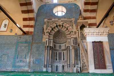 Minbar of the Blue Mosque (Amir Aqsunqur Mosque) in Cairo 3
