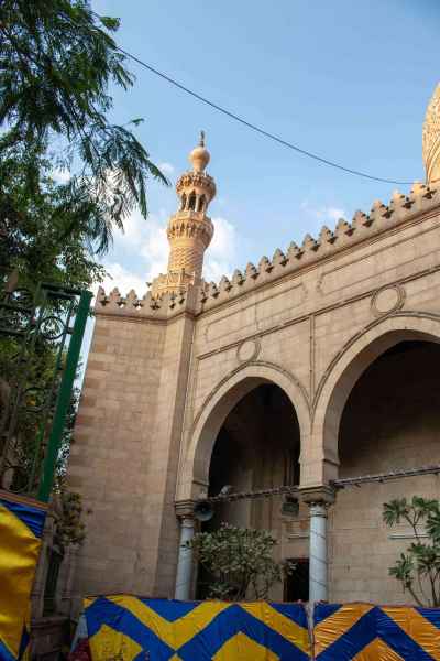 Historic Mosque Minaret and Arcade, Al-Ashraf Street Cairo
