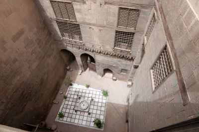 Gayer-Anderson Museum Interior Courtyard Aerial View, Cairo